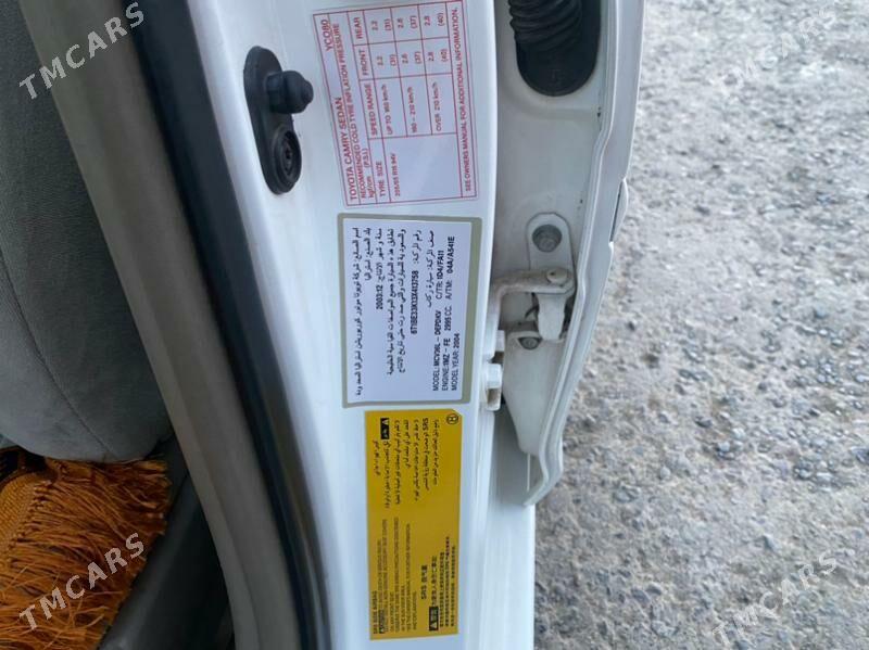 Toyota Camry 2004 - 249 000 TMT - Туркменабат - img 8