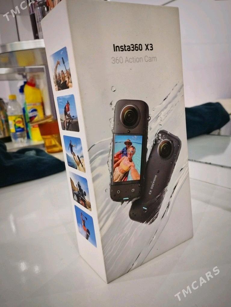 Insta 360 X3 gradusly kamera - Туркменабат - img 1