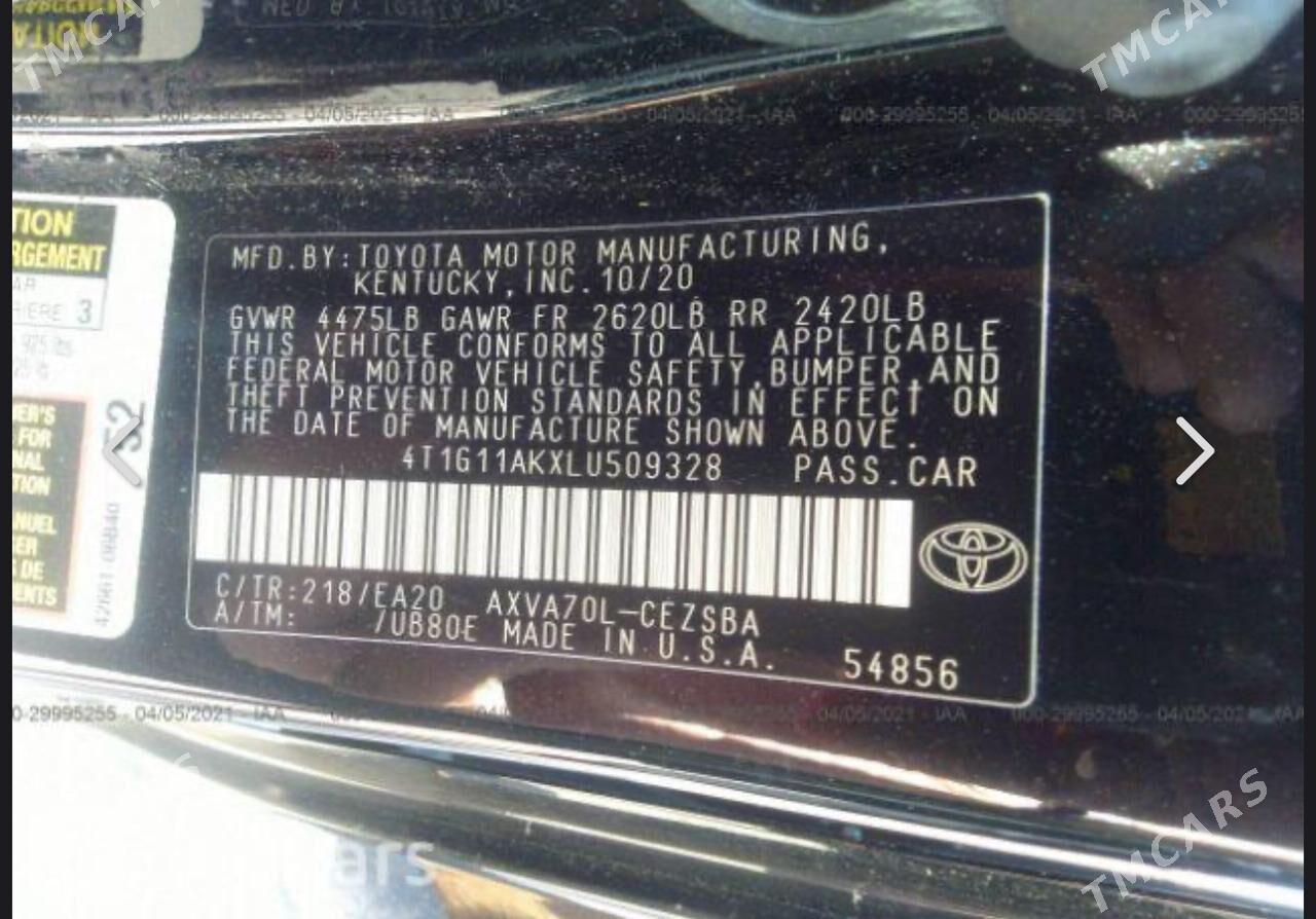 Toyota Camry 2020 - 230 000 TMT - Mary - img 2