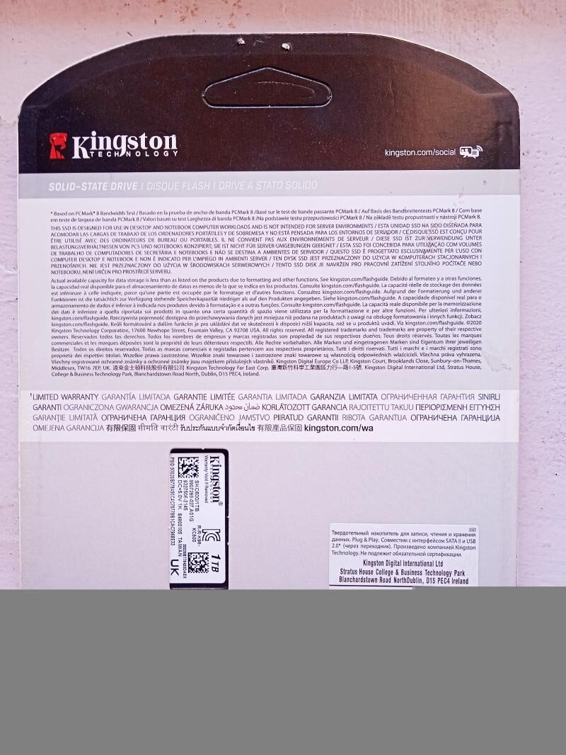 SSD 1 TB ORGINAL - Керки - img 2