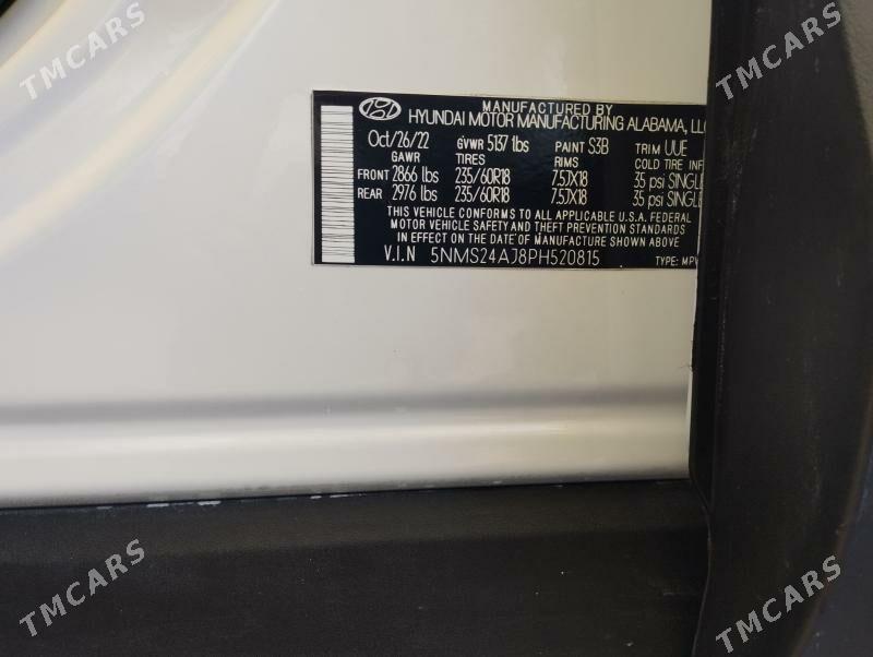 Hyundai Santa Fe 2023 - 420 000 TMT - Mary - img 2