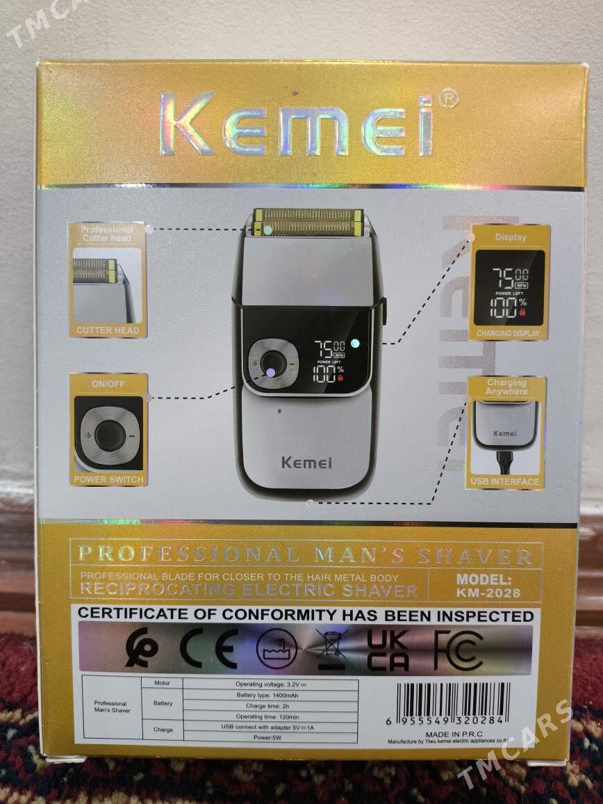 Kemei KM-2028 New Model - Ашхабад - img 4