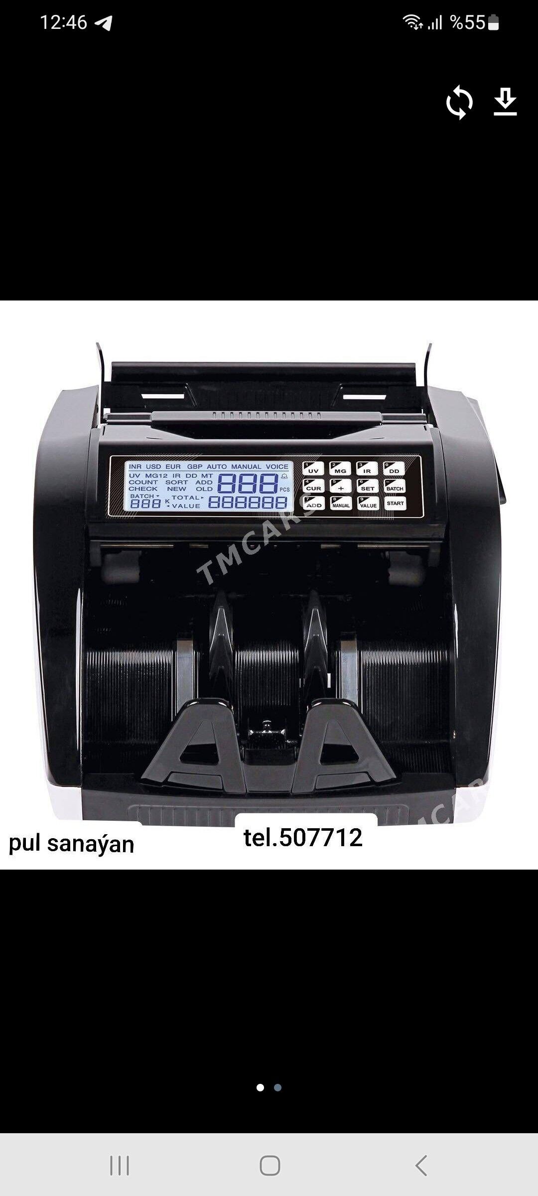 Pul sanayan aparat6100 - Aşgabat - img 2