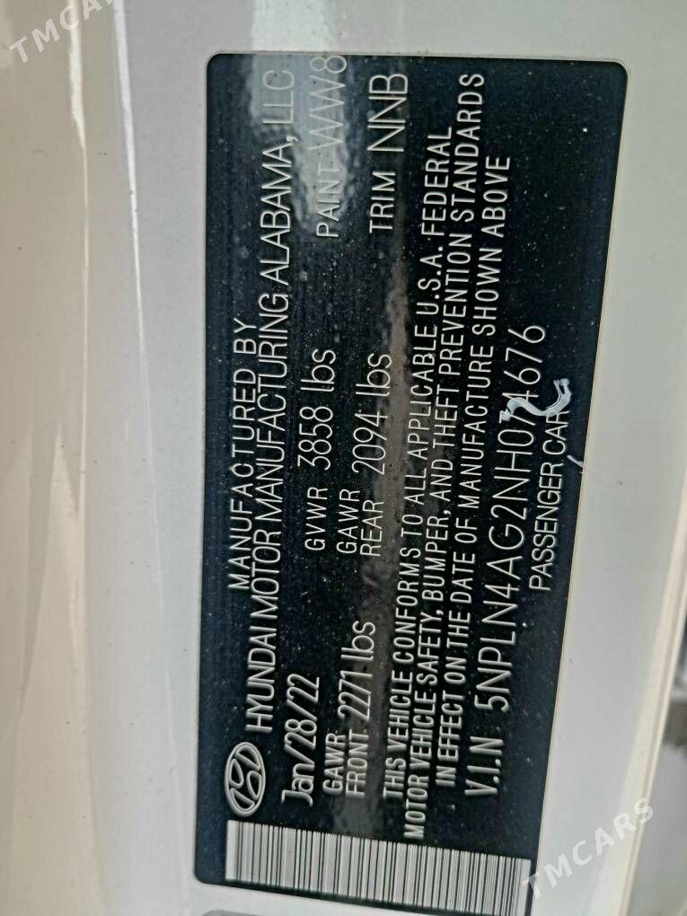 Hyundai Elantra 2022 - 260 000 TMT - Бузмеин ГРЭС - img 9