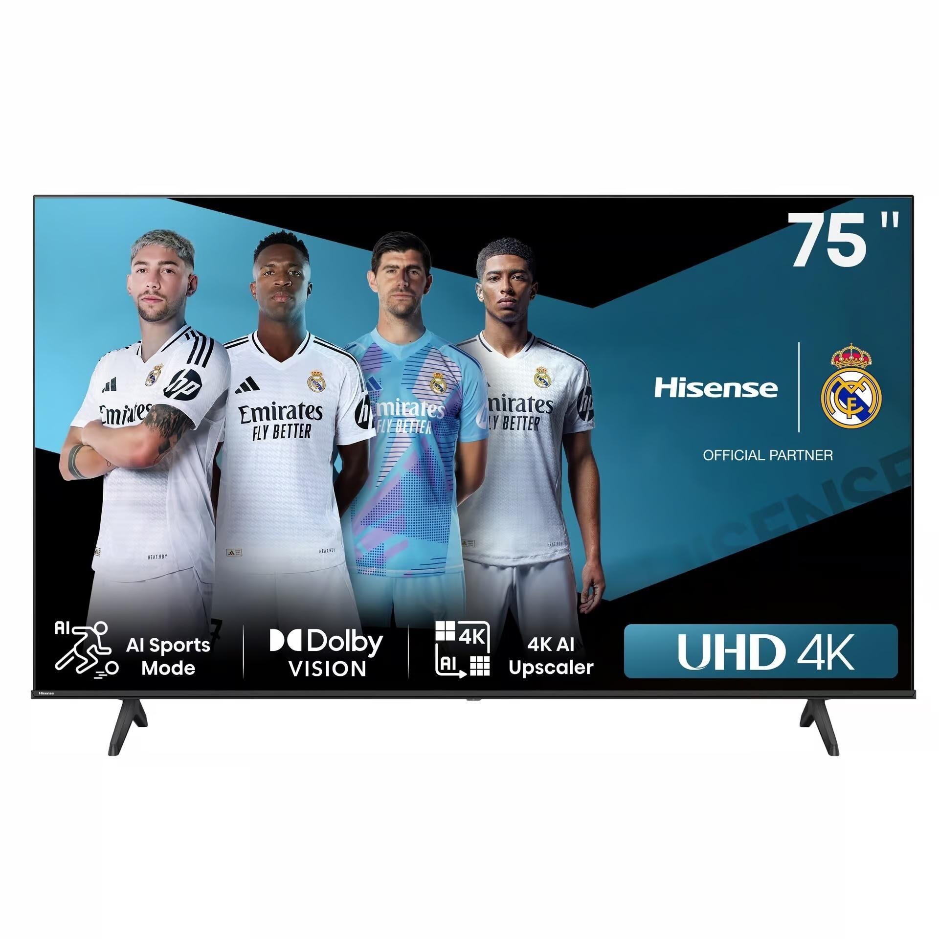 Telewizor Hisense 75A61N 75lik - 1 мкр - img 2