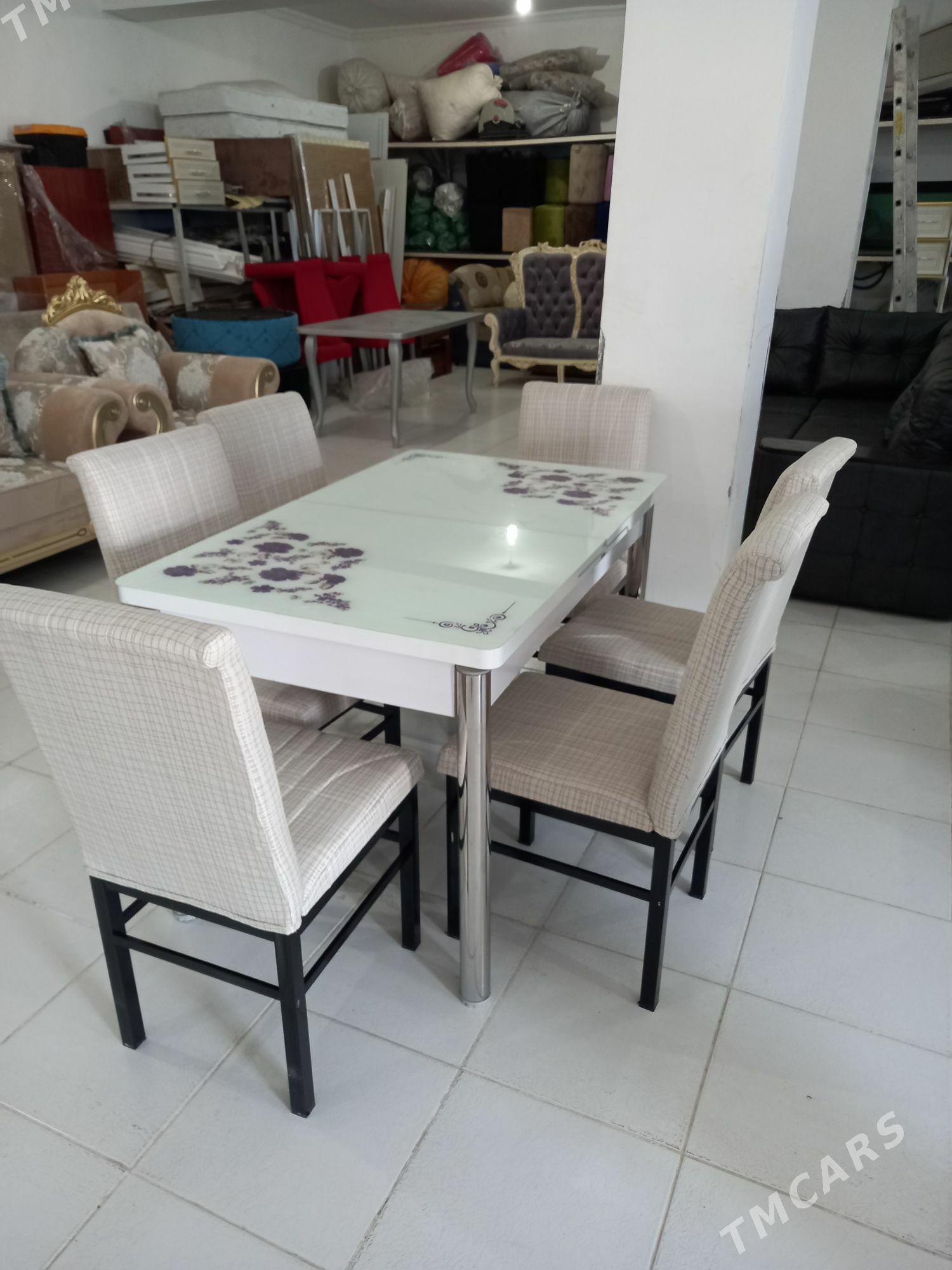 stol stul loft demir - Aşgabat - img 1