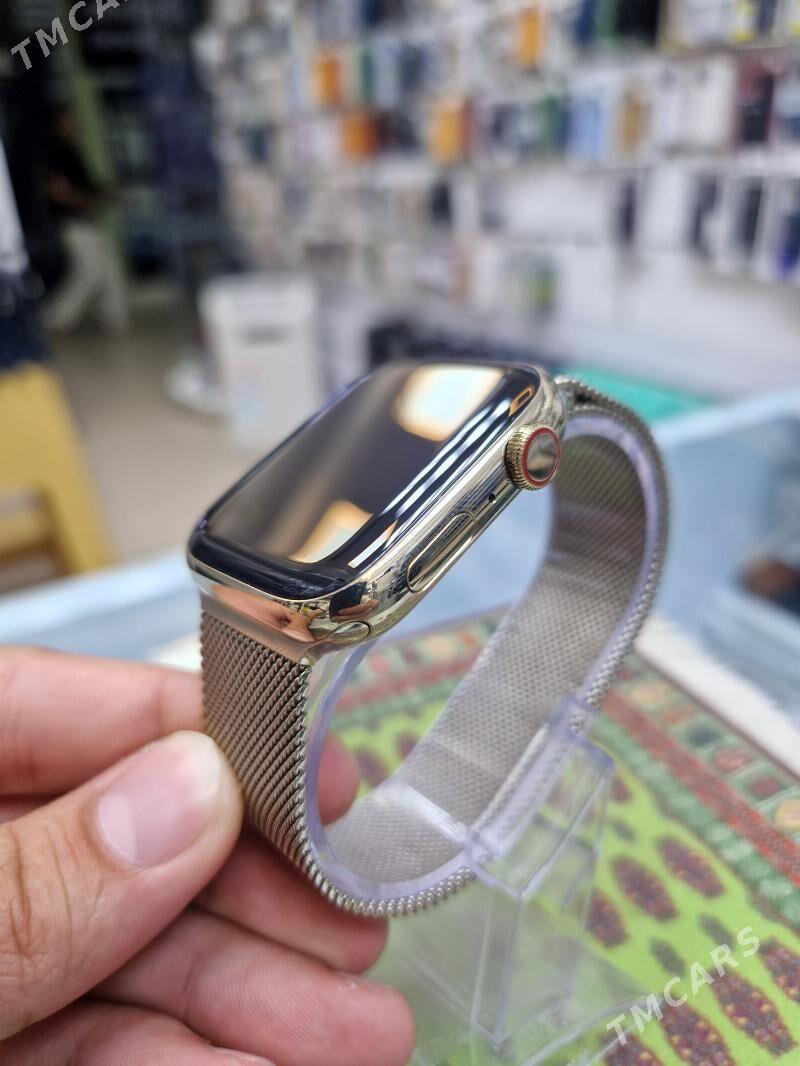 Apple watch 7seria stainless s - Ашхабад - img 2