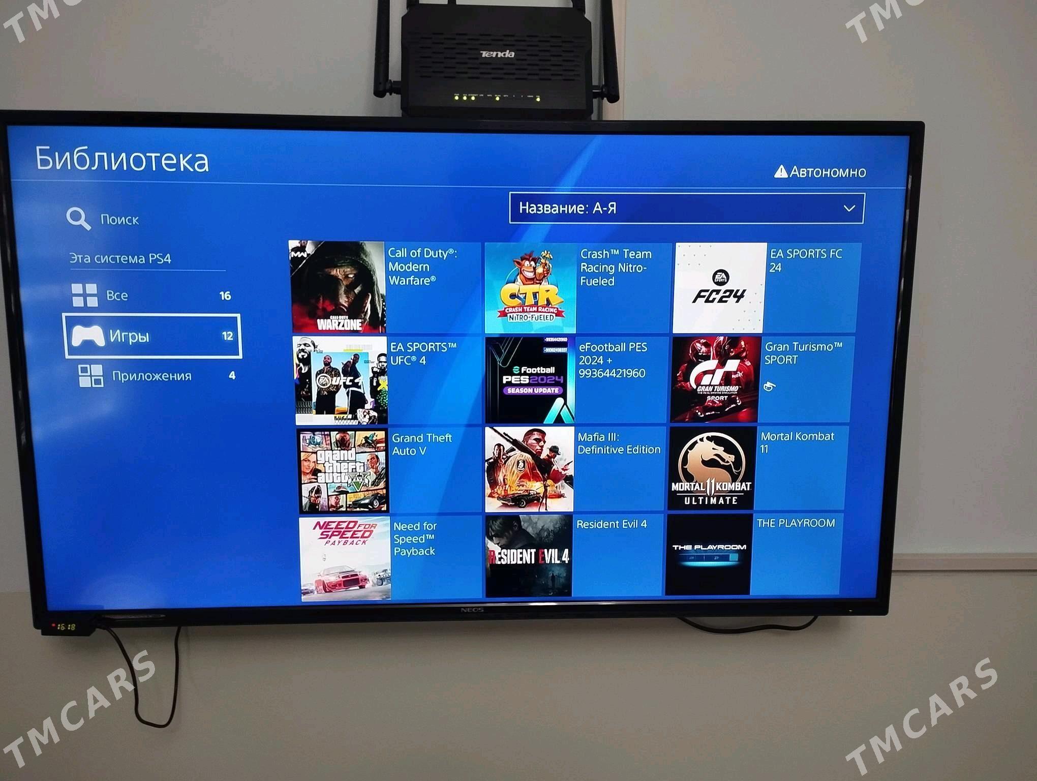 playstation 4 slim 1TB V6.72 - Aşgabat - img 2