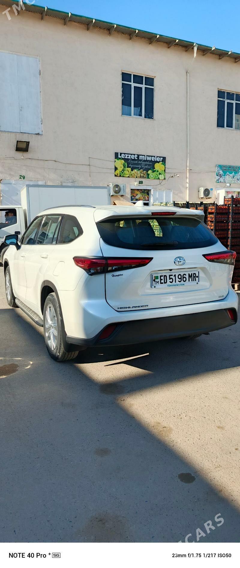 Toyota Highlander 2021 - 550 000 TMT - Мары - img 3
