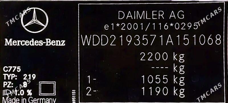 Mercedes-Benz CLS-Class 2008 - 220 000 TMT - Чоганлы - img 7
