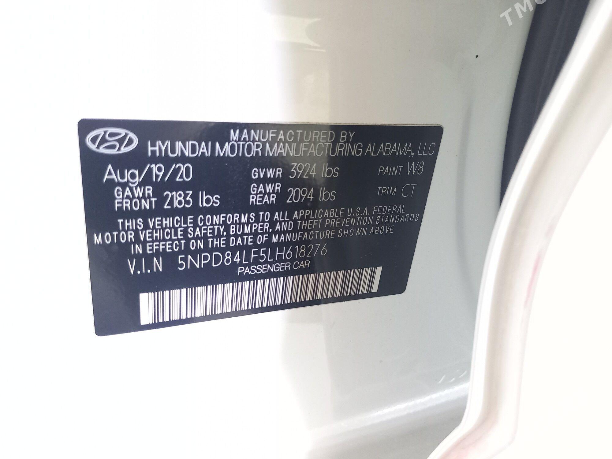 Hyundai Elantra 2020 - 238 000 TMT - Ашхабад - img 5