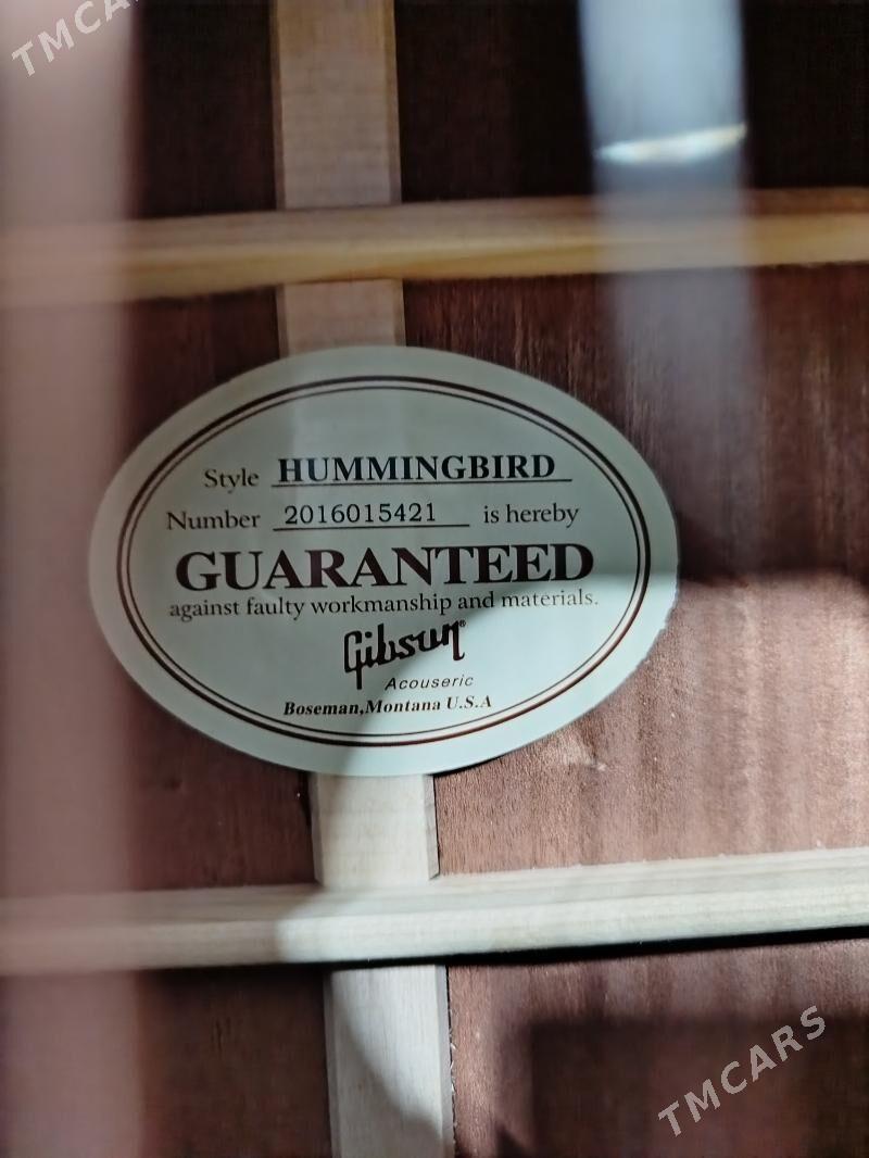 Gibson Humingbrd gitara гитара - Aşgabat - img 3