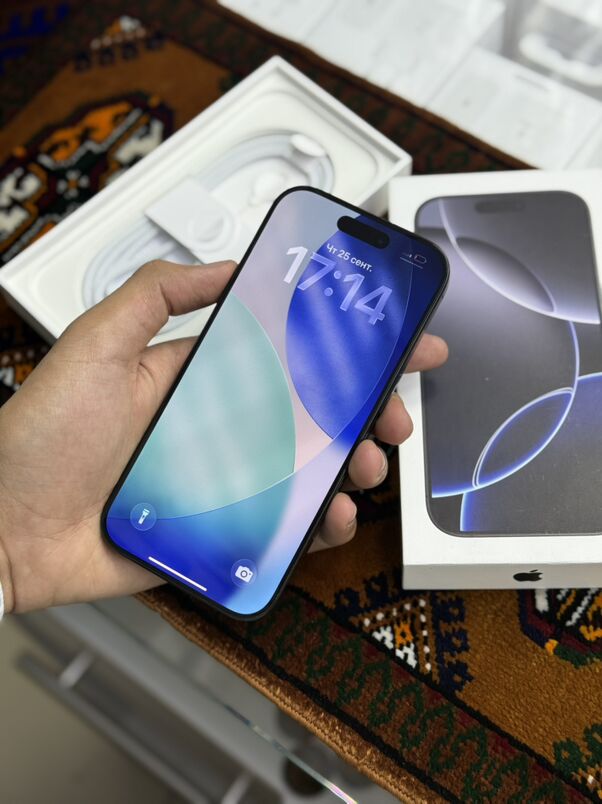 iPhone 16 pro 128gb 94%zz/a - Garaşsyzlygyň 15 ýyllygy Söwda Merkezi - img 3