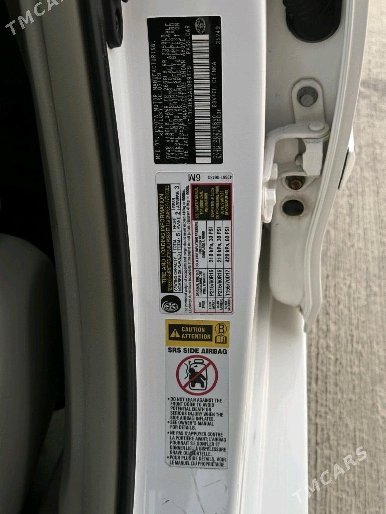 Toyota Camry 2010 - 195 000 TMT - Aşgabat - img 7