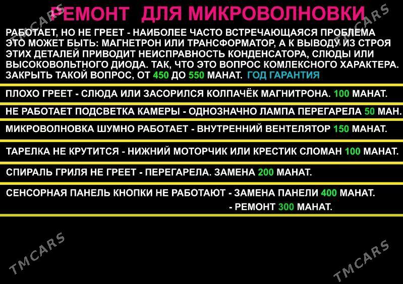 Ремонт Запчасти Микроволновка - 30 mkr - img 6