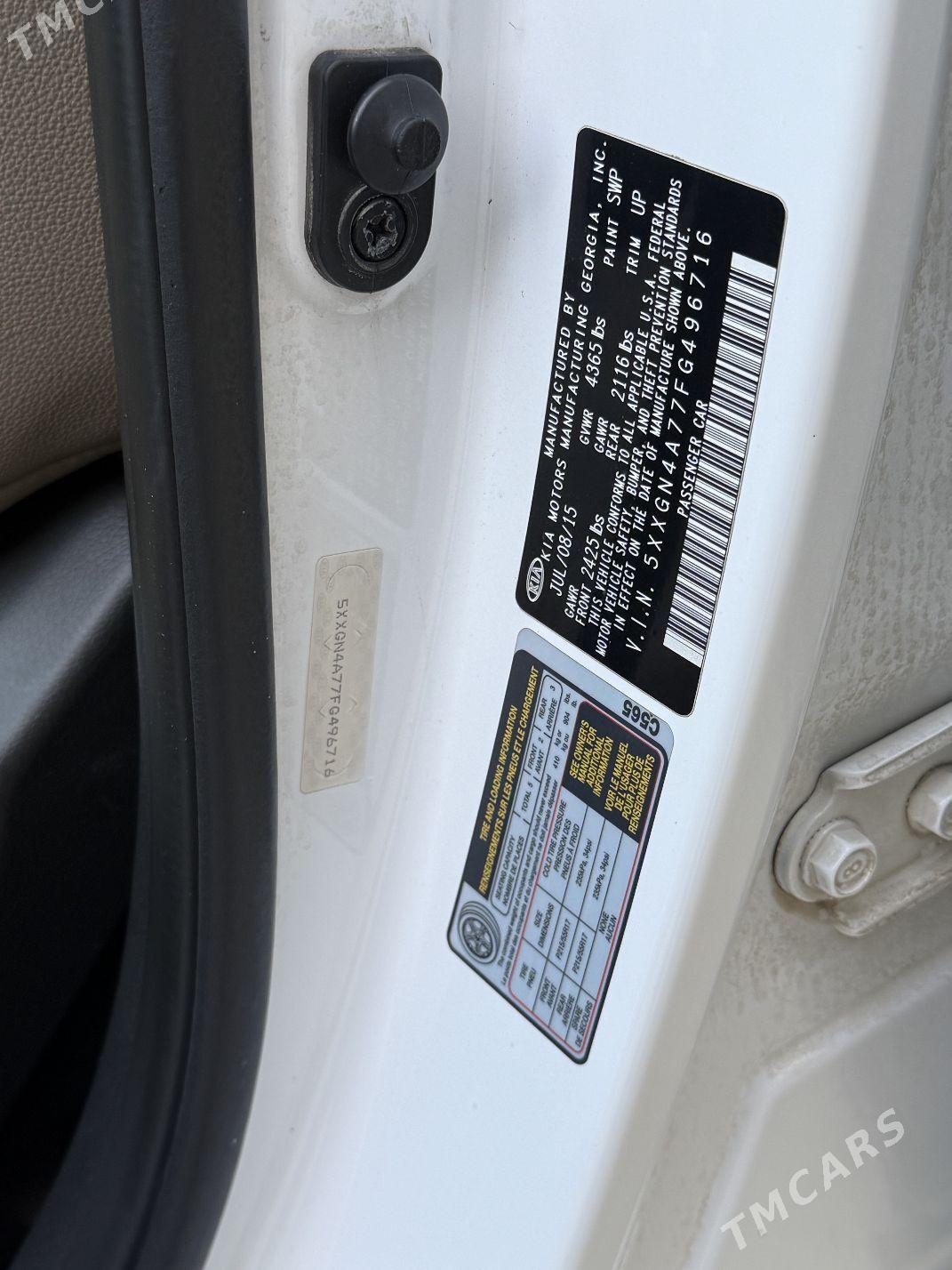 Kia Optima 2015 - 195 000 TMT - Aşgabat - img 10