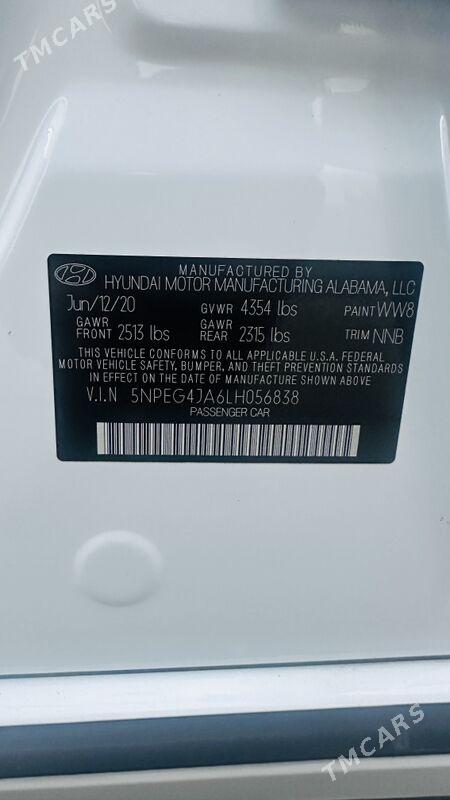 Hyundai Sonata 2020 - 266 000 TMT - Ашхабад - img 10
