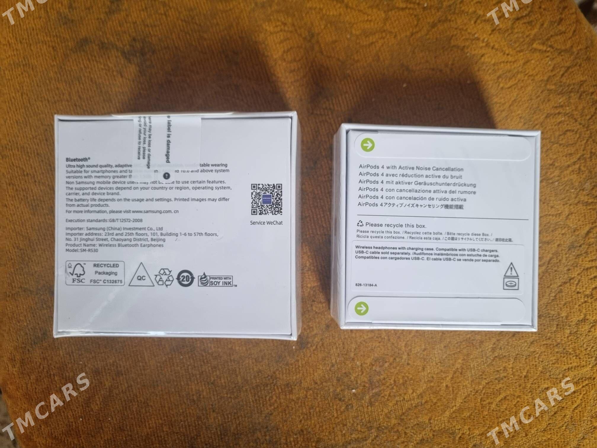 Galaxy Buds3 birem Airpods 4 - Parahat 7 - img 2