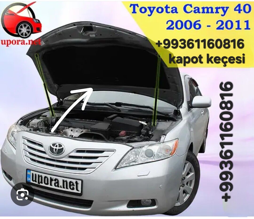 TAYOTA KAPOT KEÇELERI DÛRLI. - Ашхабад - img 9