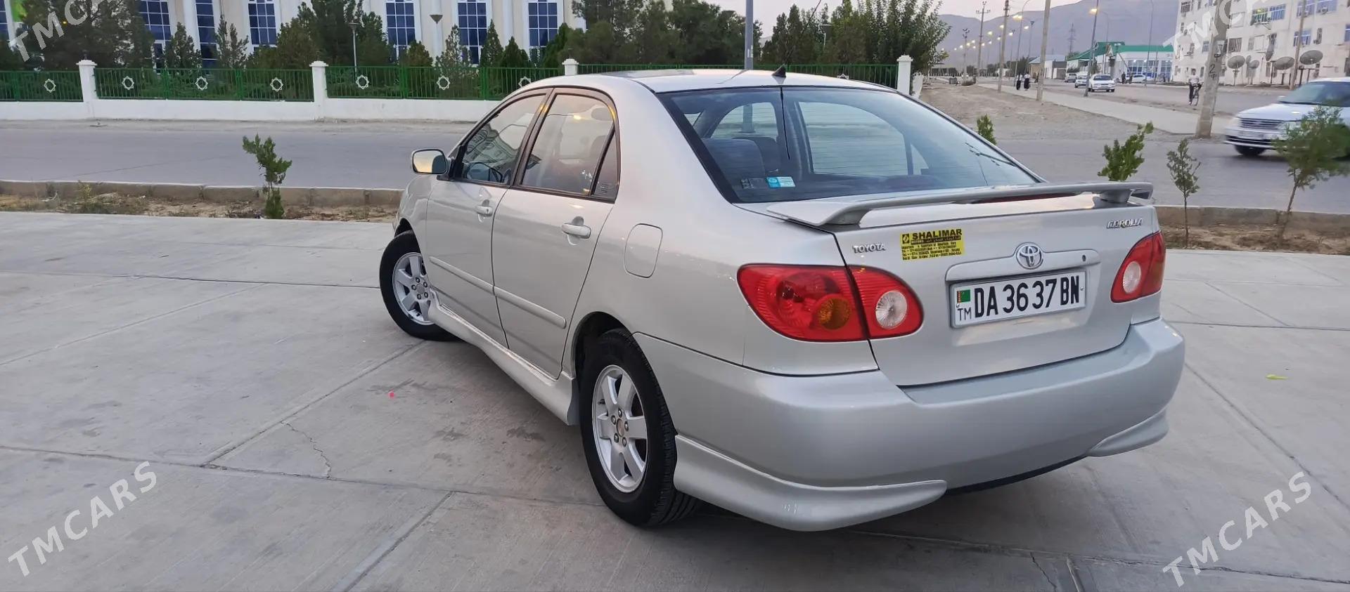 Toyota Corolla 2002 - 120 000 TMT - Гызыларбат - img 5