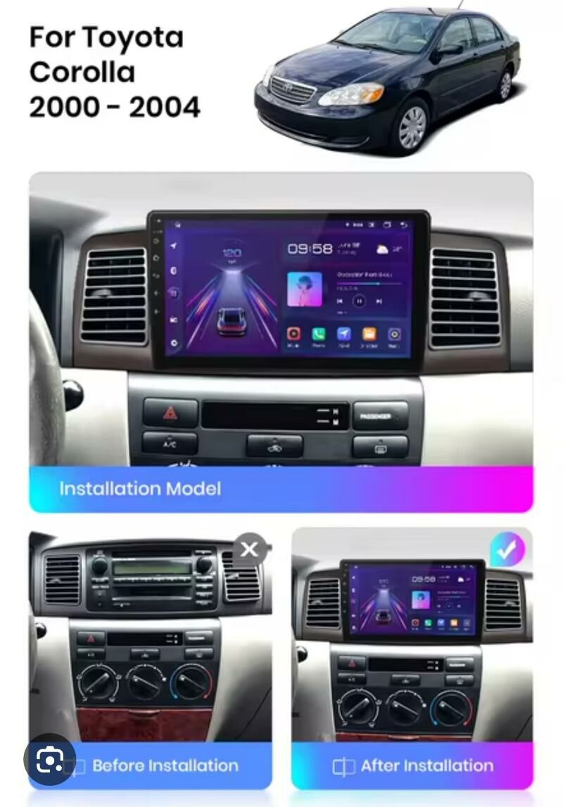 ANDROID COROLLA 2003 06 800 TMT - Ашхабад - img 1