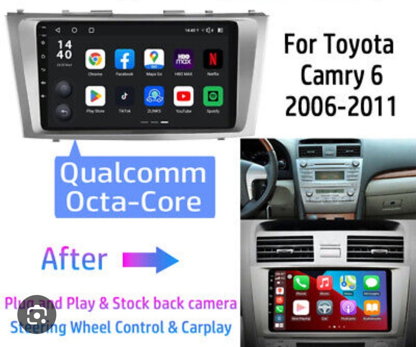 ANDRIOD. CAMRY 2007 11 850 TMT - Ашхабад - img 2