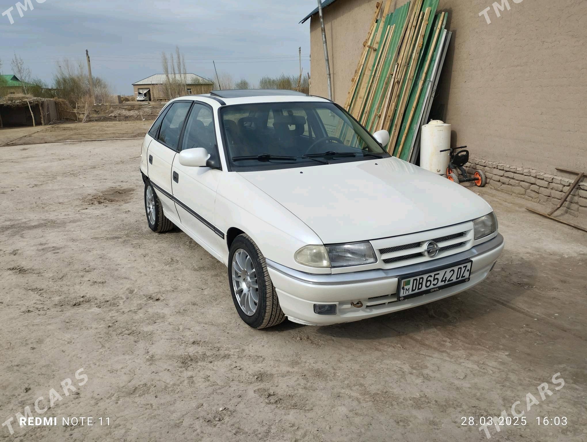 Opel Astra 1993 - 45 000 TMT - Рухубелентский этрап - img 3