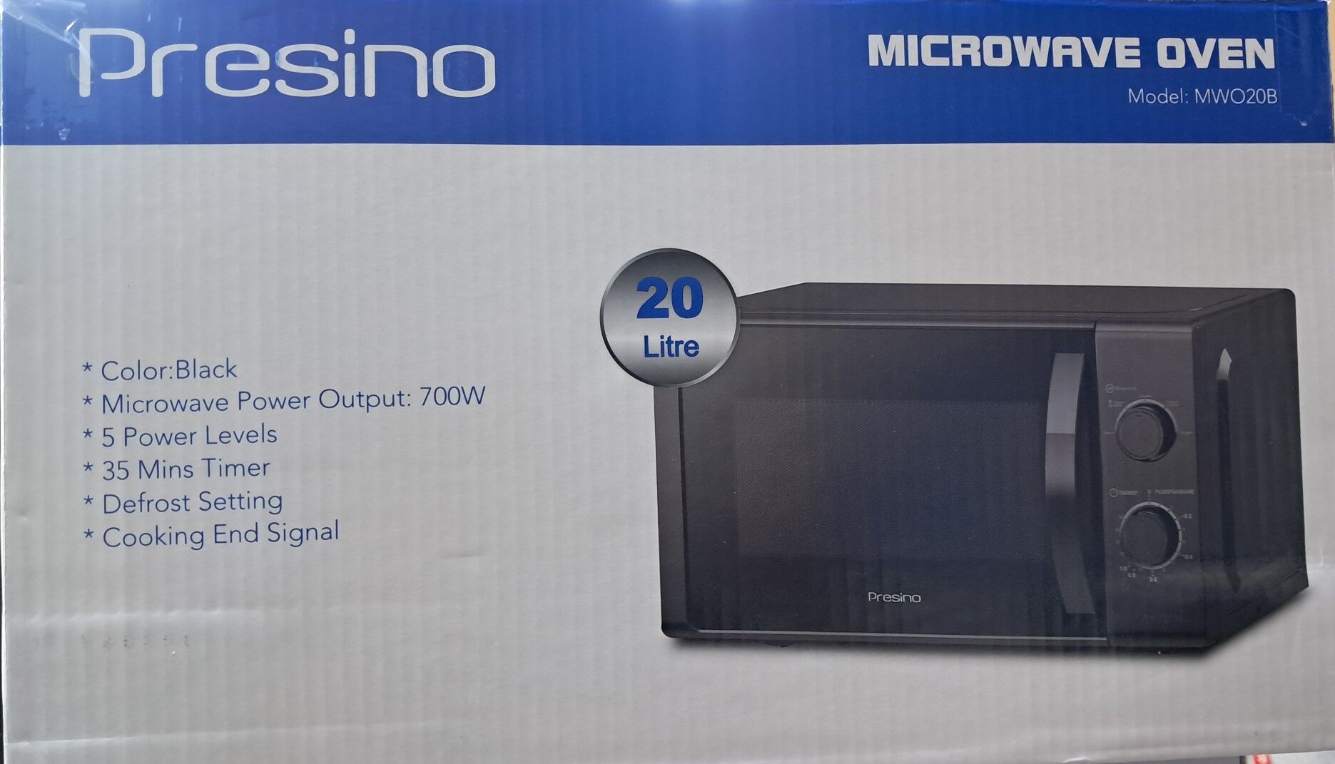 Presino 20litr mikrowolno - Мир 7 - img 2