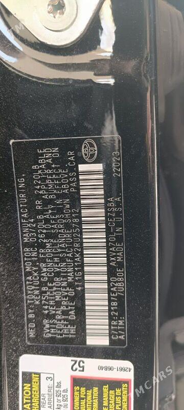 Toyota Camry 2024 - 265 000 TMT - Ашхабад - img 6
