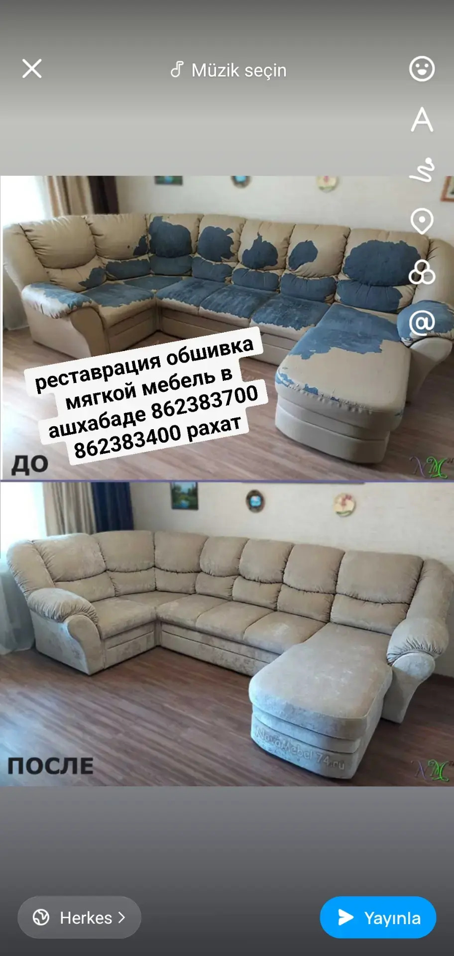 DIWAN KRESLO ABATLAYARYS - Aşgabat - img 3