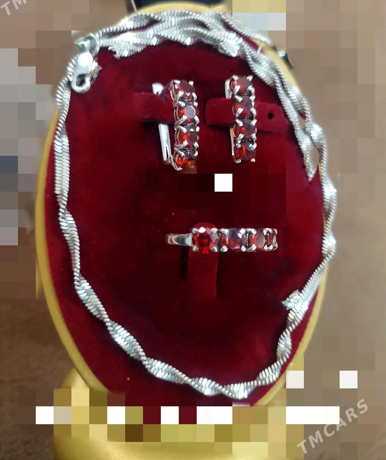 kumus komplekt, серебро новое - 30 mkr - img 2