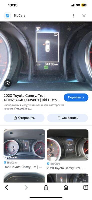 Toyota Camry 2020 - 500 000 TMT - Байрамали - img 4