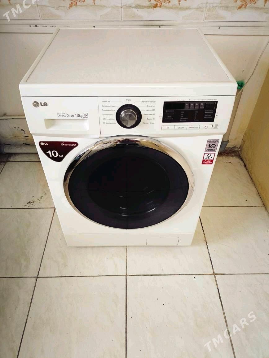 LG 10 kg Direct Drive kirmasyn - Ашхабад - img 2