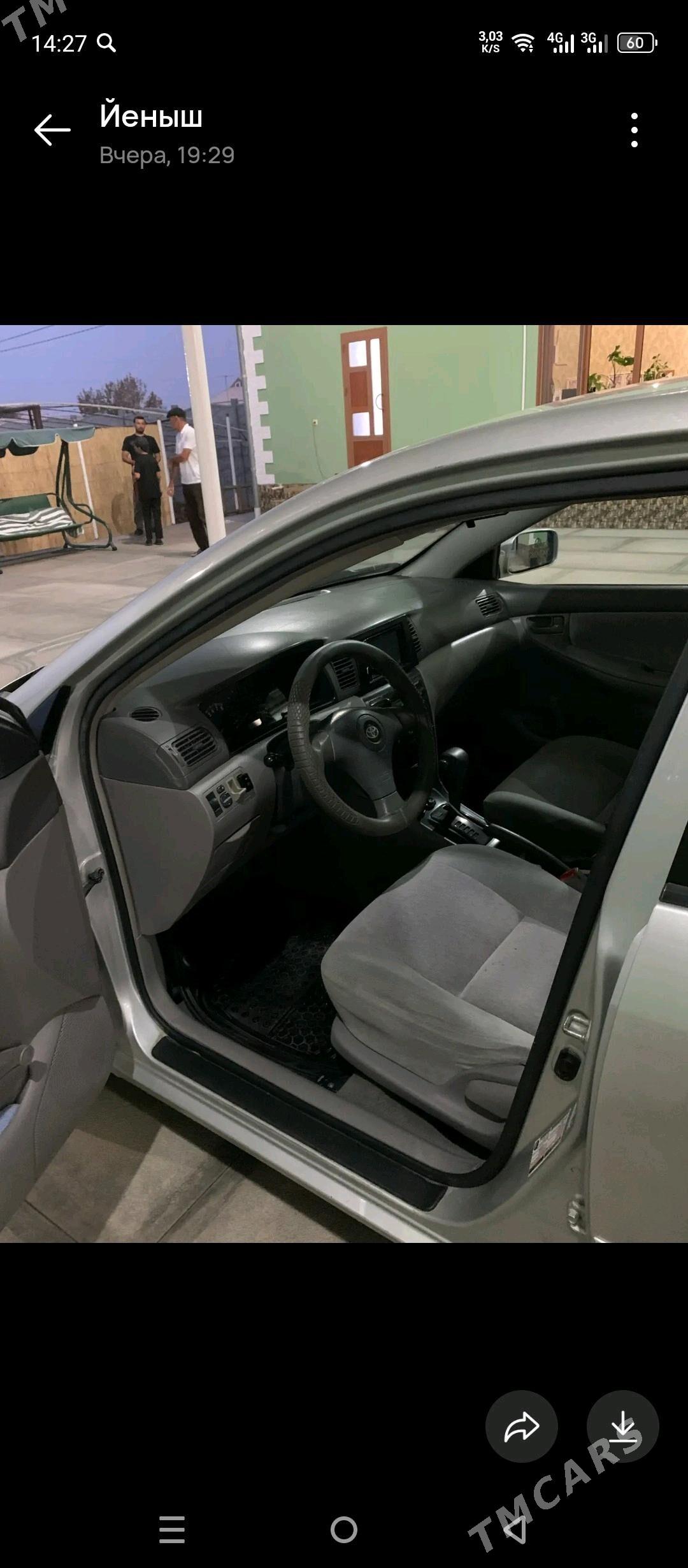 Toyota Corolla 2004 - 130 000 TMT - Мары - img 7
