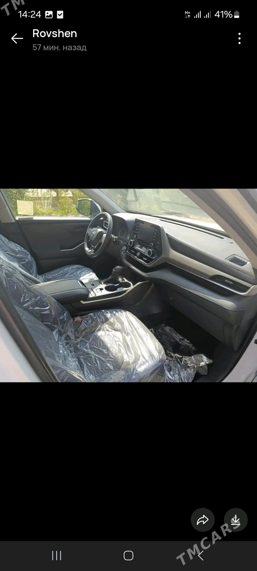 Toyota Highlander 2020 - 460 000 TMT - Дянев - img 3