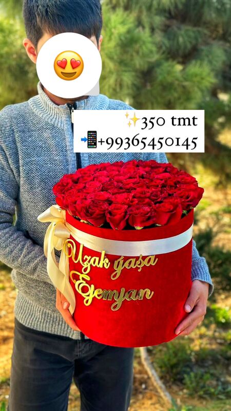 Gul , roza , gül , guller, buket , Sowgat miska podarka подарка - Aşgabat - img 4