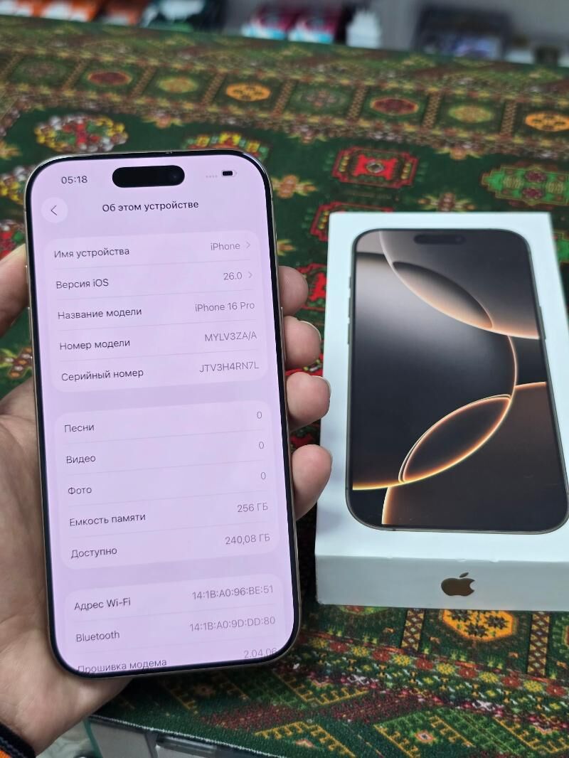 iPhone 16Pro 256GB ZZ/A - Ашхабад - img 6