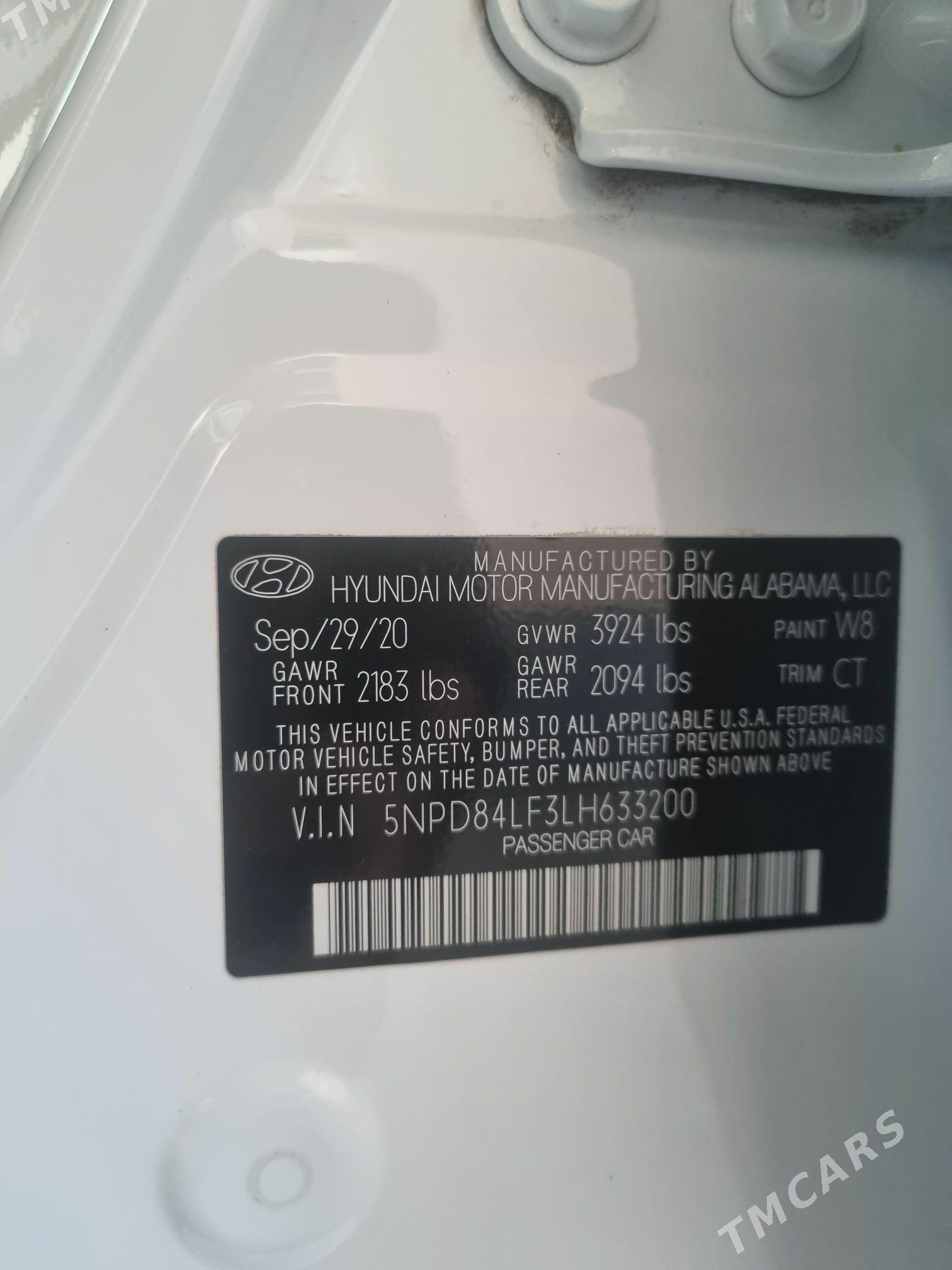Hyundai Elantra 2020 - 245 000 TMT - Aşgabat - img 7