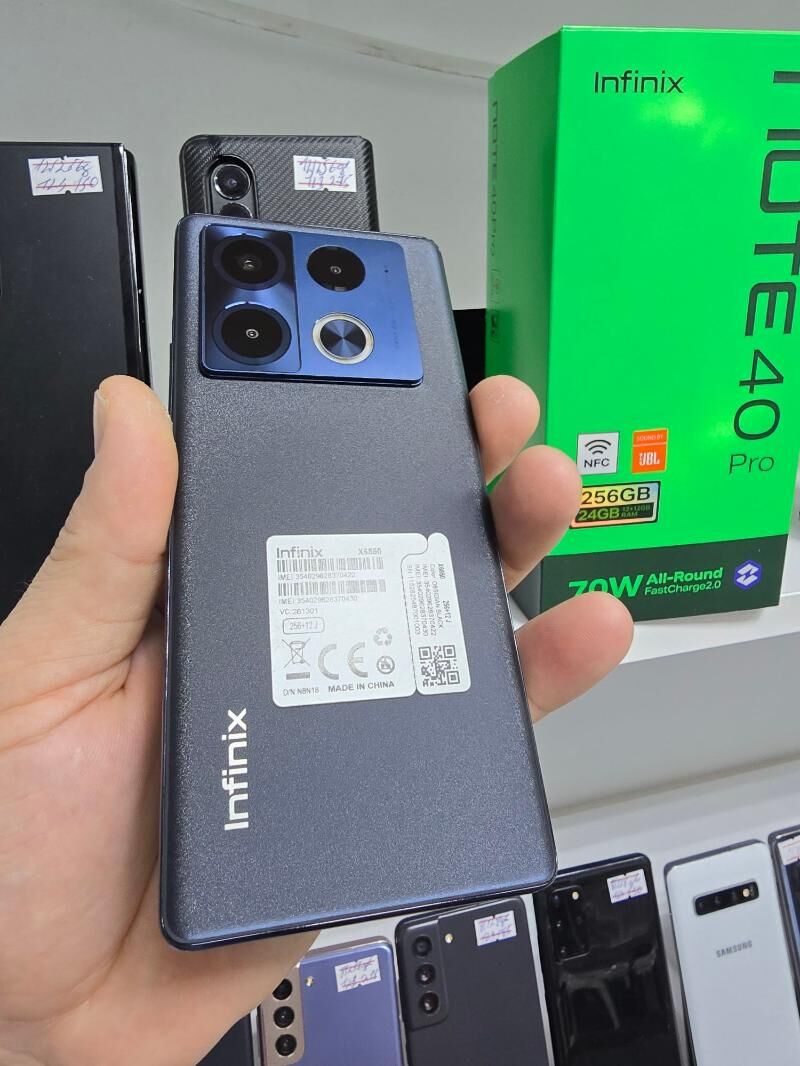 INFINIX NOTE 40 PRO 12/256 GB - Торговый центр "15 лет Независимости" - img 2