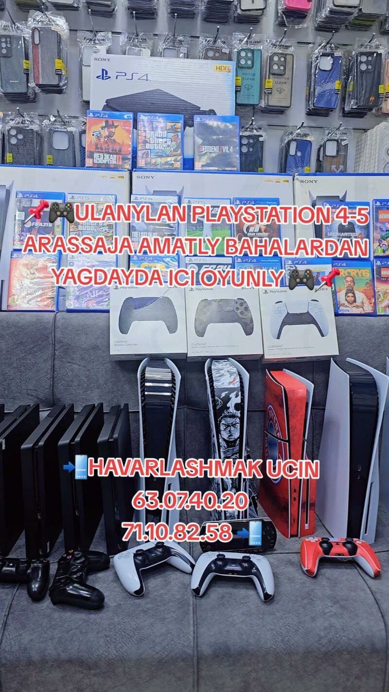 Ulanylan Playstation4-5ler - Aşgabat - img 1