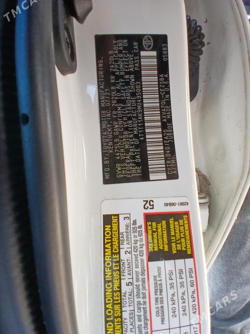 Toyota Camry 2021 - 400 000 TMT - Mary - img 9