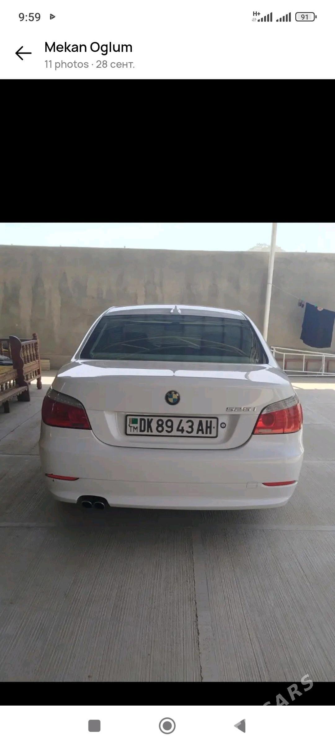 BMW 525 2008 - 185 000 TMT - Бахарден - img 8