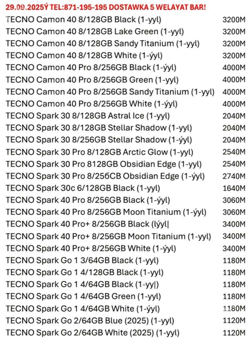 TECHNO tecno техно - Aşgabat - img 9