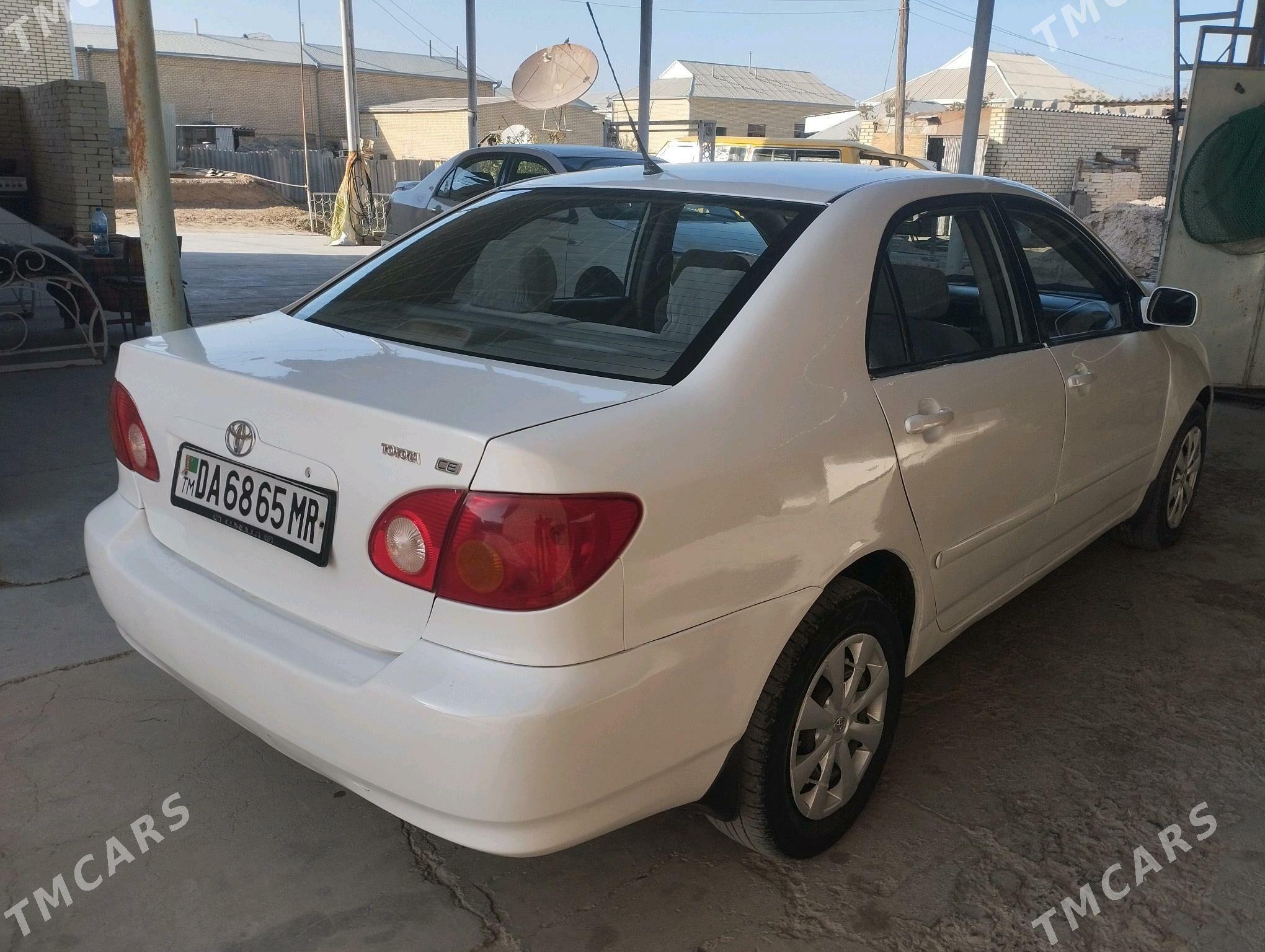 Toyota Corolla 2003 - 100 000 TMT - Мары - img 3