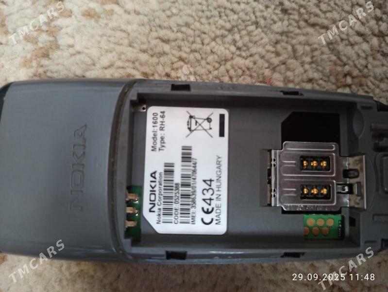 Nokia 1600 Original Hungary - Байрамали - img 1