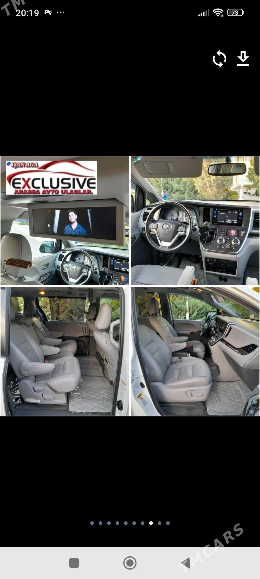 Toyota Sienna 2017 - 470 000 TMT - Гызыларбат - img 8