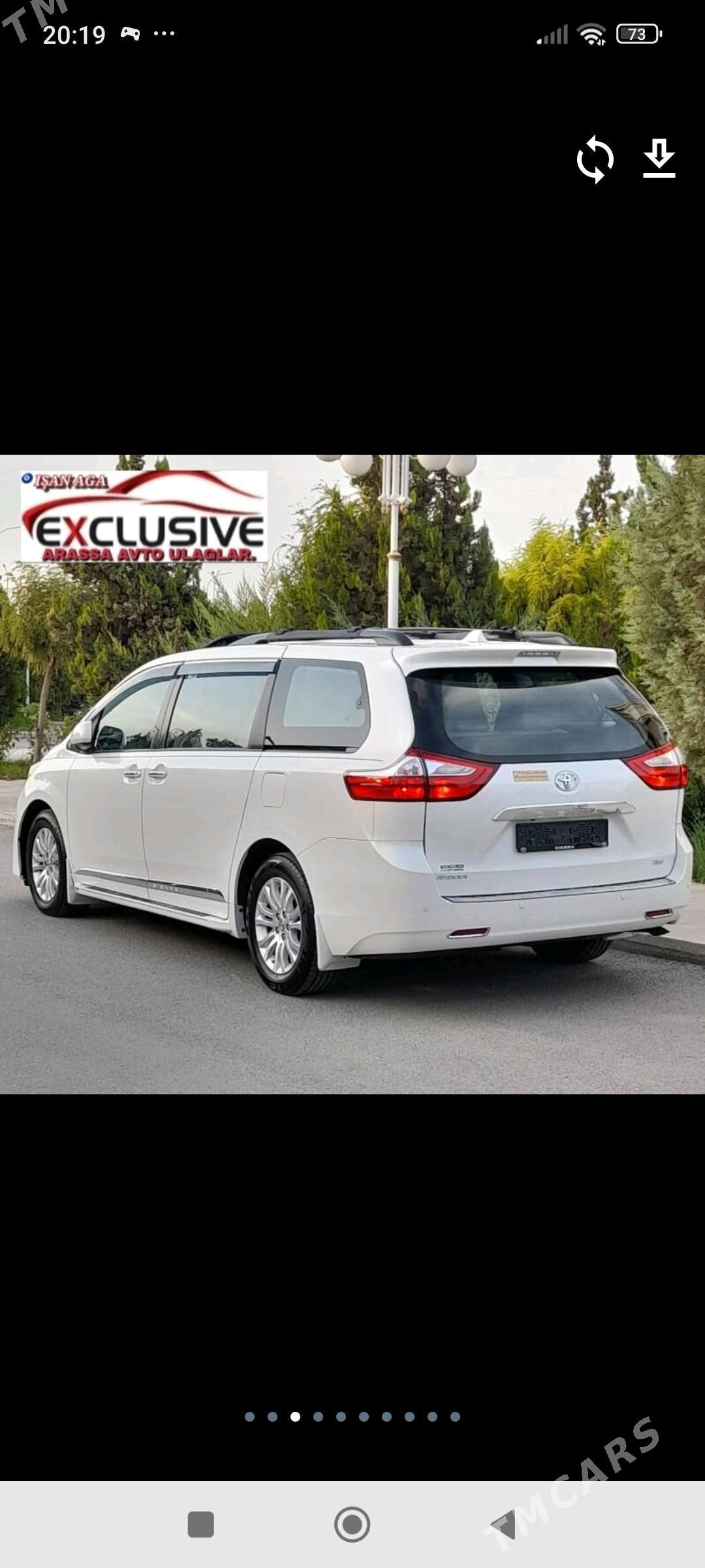 Toyota Sienna 2017 - 470 000 TMT - Гызыларбат - img 10
