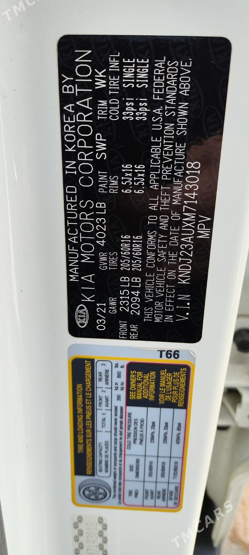 Kia Soul 2021 - 240 000 TMT - 2 mkr - img 6