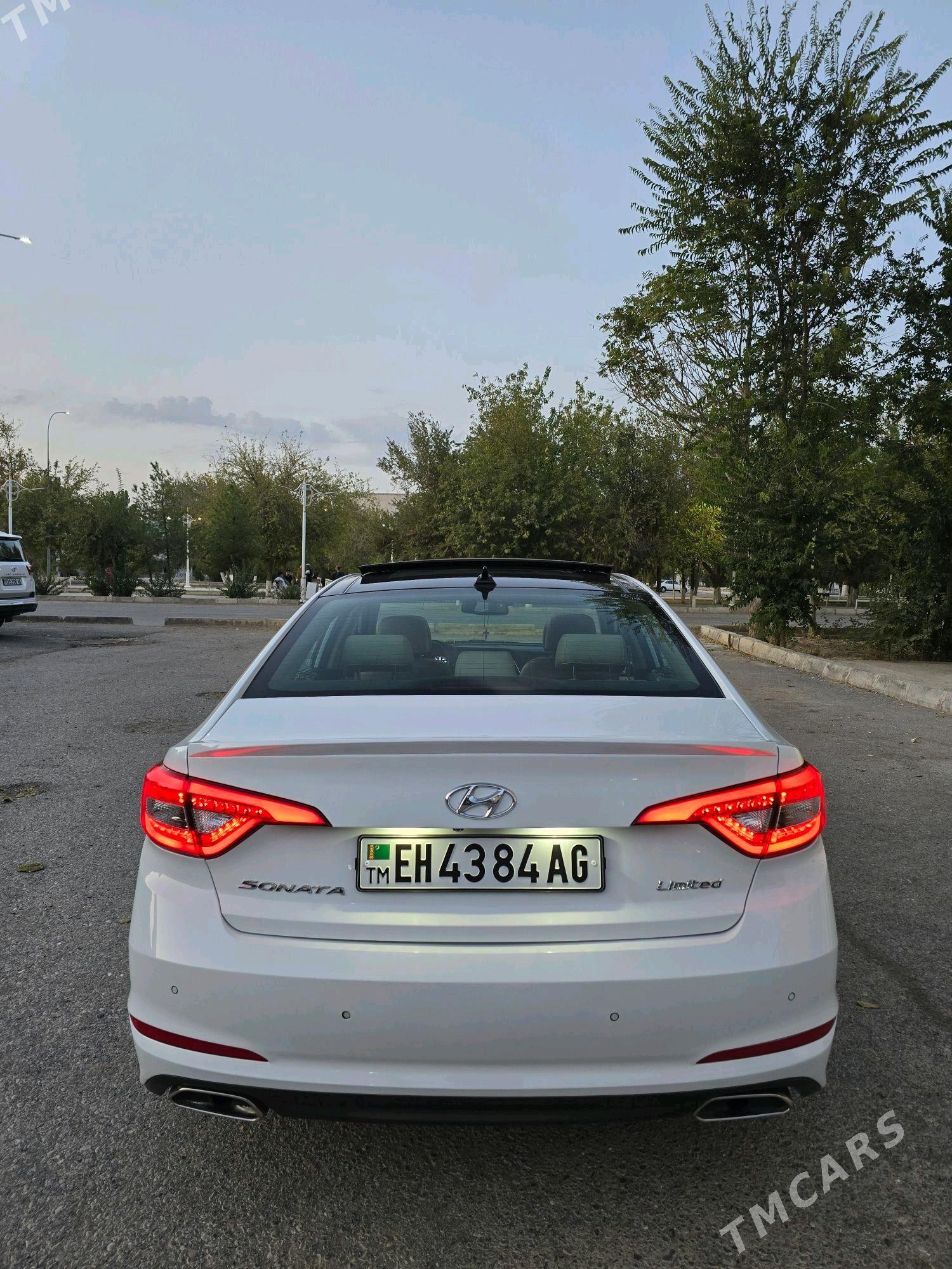 Hyundai Sonata 2016 - 235 000 TMT - Ашхабад - img 6