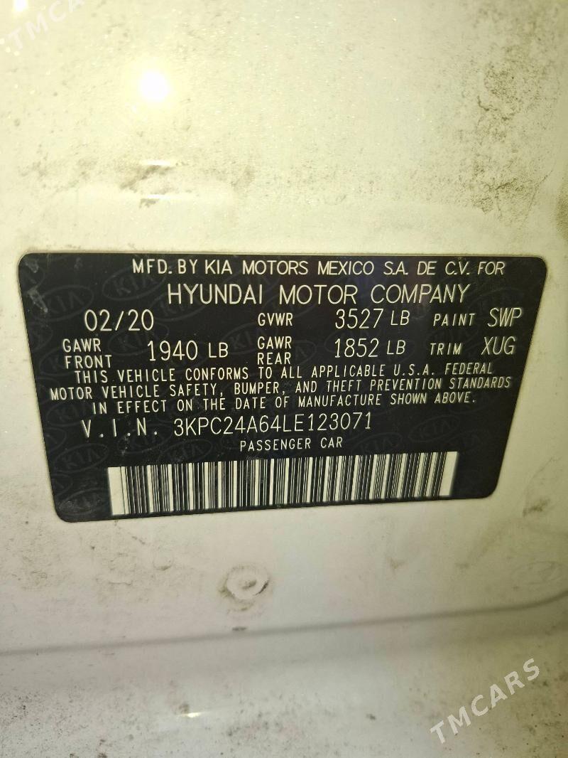 Hyundai Accent 2020 - 205 000 TMT - Daşoguz - img 5